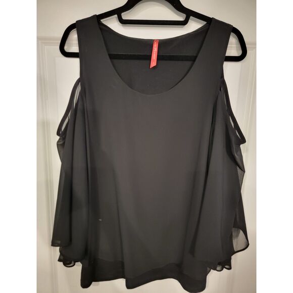 Ruby Ribbon Sleeveless Tank Top - Size L - Picture 1 of 4